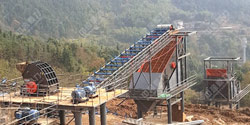 湖南醴陵时产300吨碎石生产线