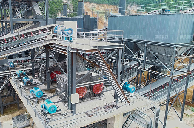 南宁市福松建材通润采石场时产1500-2000吨生产线