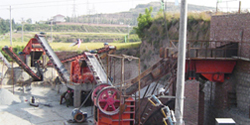 浙江乐清时产250吨碎石生产线