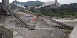 四川省广安桂兴时产800吨水泥厂骨料生产线