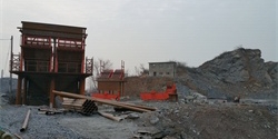 江西九江时产800吨的砂石生产线
