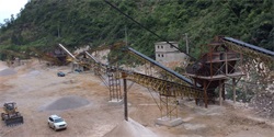 平塘县克度镇时产600吨碎石生产