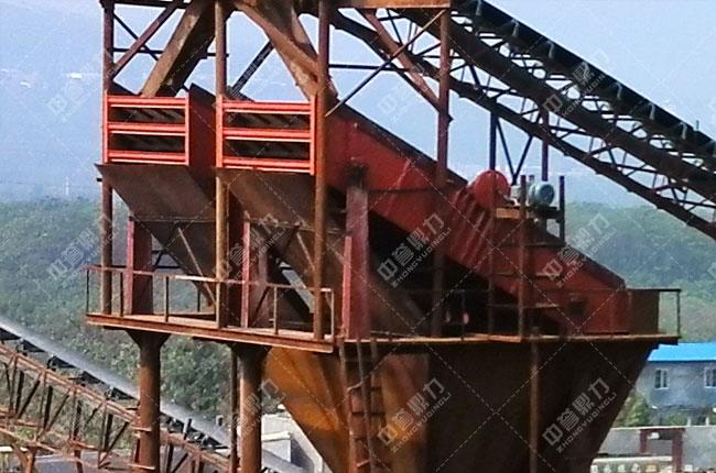 河南许昌禹州均昌建材时产600吨石料生产线筛分
