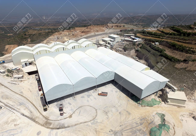 陕西华腾纳米科技有限公司时产600-800吨砂石料生产线