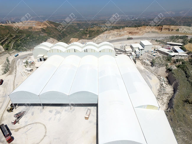 陕西华腾纳米科技有限公司时产600-800吨砂石料生产线