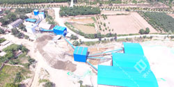 陕西渭南石渣厂时产300吨石灰石生产线