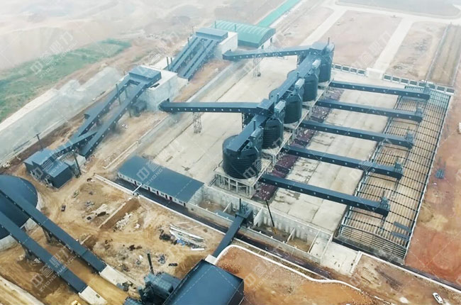 河南平顶山宝丰县时产3000吨骨料生产线epc总包