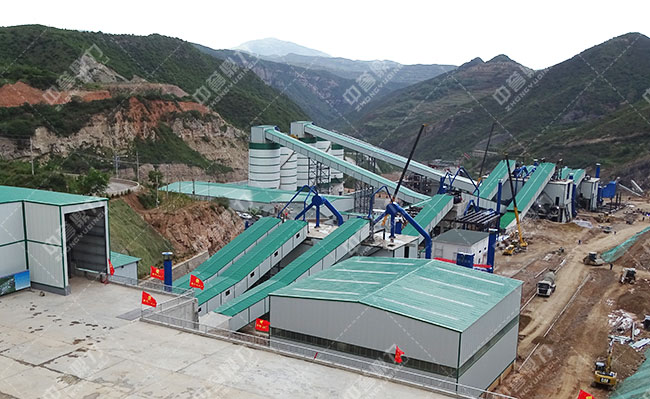 甘肃平凉新世纪建材年产四百万吨绿色环保砂石厂