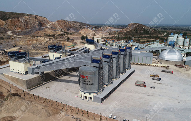 河南新乡万有石料厂年产1000万吨绿色环保砂石厂