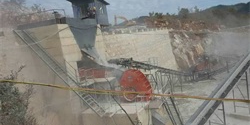 云南保山时产200吨石灰石破碎生产线